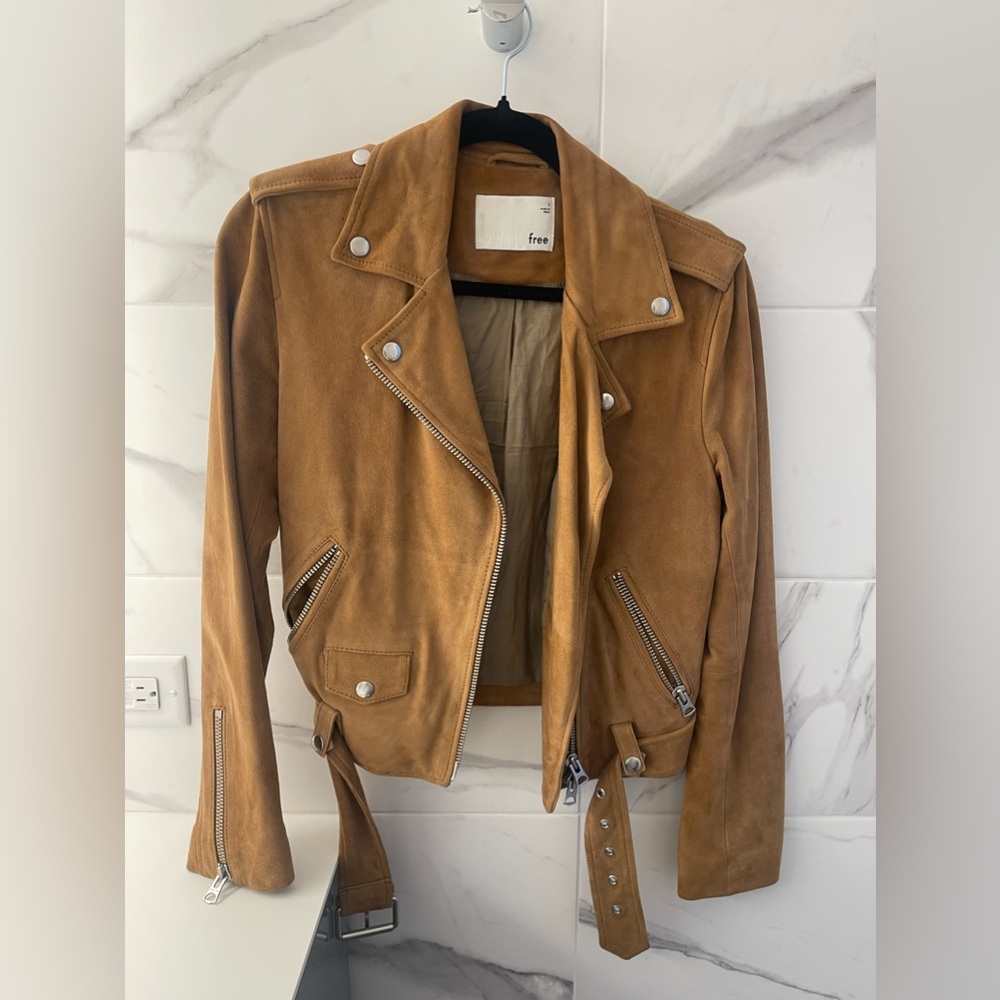 Wilfred Lennon suede jacket